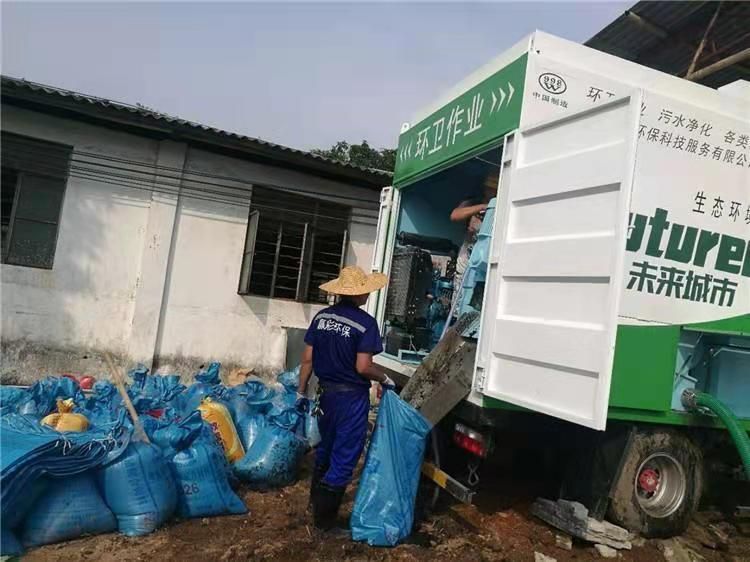 锡山工业污泥压干处理